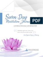 SOS Meditation Journal