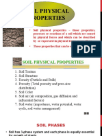 Soil Physical Properties - Those Properties