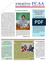 Entrevista Jornal FCAA Prof. Robson Loureiro