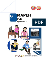 Mapeh: Quarter 1
