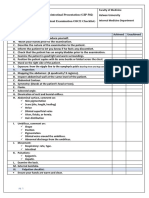 Abdominal Examination Checklist