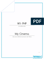 W WEB 084 PHP - My - Cinema