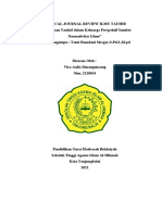 Critical Journal Review Ilmu Tauhid - Vira Aulia Simangunsong - Pgmi - Stai Al Hikmah