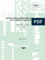 On-Site Partial Discharge Assessment of HV and Ehv Cable Systems