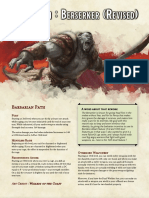 Barbarian Path of the Berserker (Revised) by Carreau