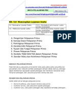 Materi PKK KD.3.6. Menerapkan Layanan Usaha-Pelajyanan Prima