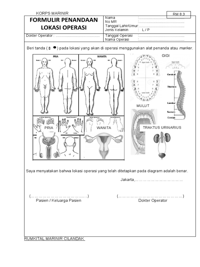 Form Site Marking PDF