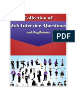 Collection of Job Interview Questions and The Answers