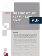 The G20 Is Not Just A G7 With Extra Chairs: Policy