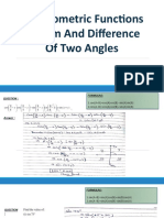 Trigonometric Functions of Sum and Difference of Two Angles: By-Yogesh Class-11-A
