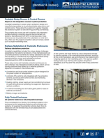 Enclosures & Kiosks (Outdoor & Indoor) : Portable Relay Rooms & Control Rooms