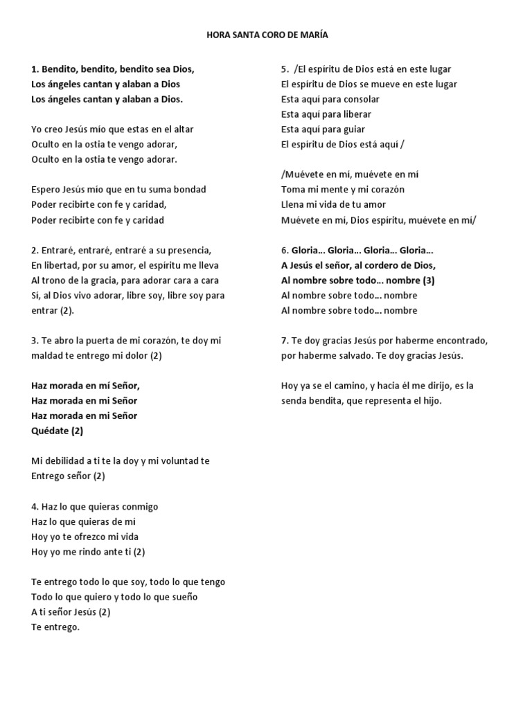 Hora Santa PDF