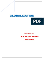 Globalization Project by Pavankumarp.s