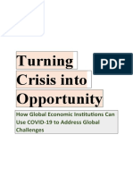 Turning Crisis Into Opportunity AARTHIKANNAN