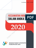 Kecamatan Nokilalaki Dalam Angka 2020