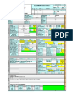 Vaporizador: Equipment Data Sheet