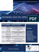 Sensors and Its Applications