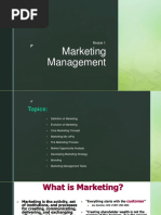 Marketing Management Notes