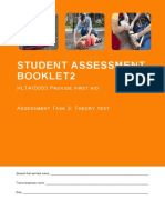 Student Assessment Booklet2: Hltaid003 P