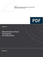 For Use Only As Part of Microsoft Virtual Training Days Program. These Materials Are Not Authorized For Distribution, Reproduction or Other Use by Non-Microsoft Parties