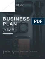 Photography Business Plan Example