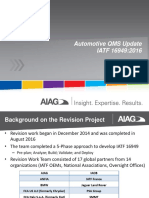 Automotive Standard Update Aiag& Iatf