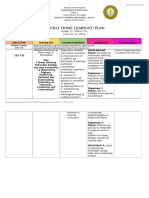 Weekly Home Learning Plan: Grade 11-GAS & TVL June 14 - 17, 2021