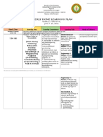 Weekly Home Learning Plan: Grade 11-GAS & TVL June 7 - 10, 2021