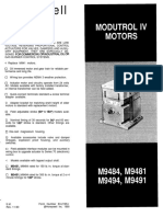 Honeywell m9494 Manual de Usuario