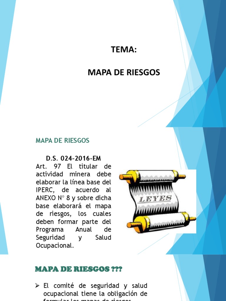 Elaboración de Mapas de Riesgos Laborales | PDF | Mapa | Seguridad y ...