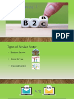 B2B vs B2C Service Sectors