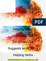 Do Does Did Grammar Guides - 133285