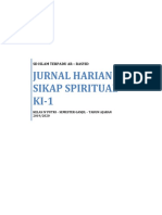 5. Cover Jurnal Sikap Spiritual Ki-1