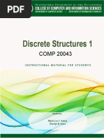 COMP-20043 Discrete Structure