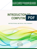 COMP 20013 Introduction To Computing