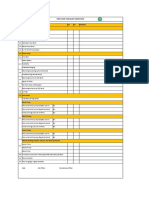 Fire Pump Checklist Inspection: Descriptions YES NO Remarks 1.0 Pre-Test Checks