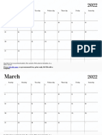 Monthly Planner Template Sample