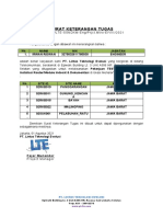 Surat Tugas Lte - Ridwan