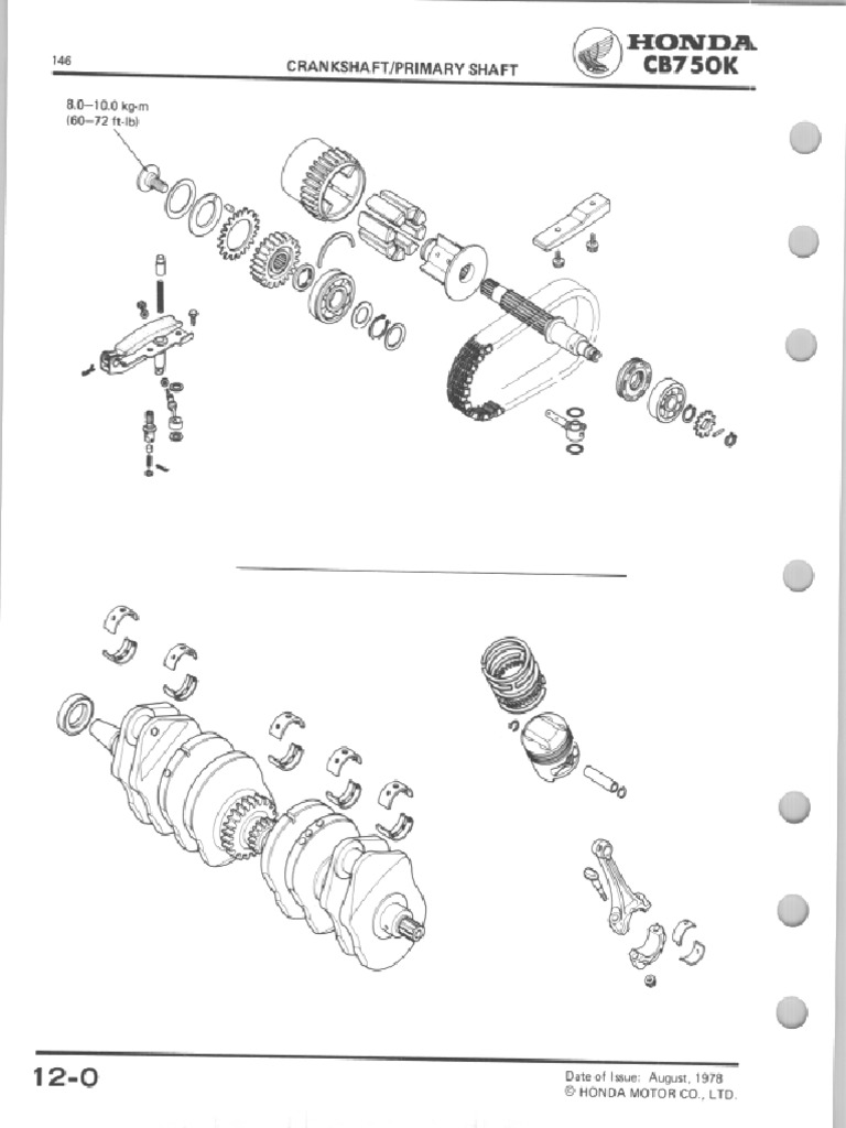 1980 HONDA CB750 SERVICE MANUAL PDF visual data 2