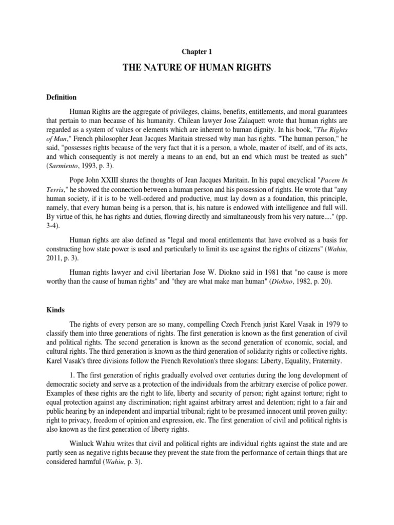 Understanding Human Rights Generations | PDF | Rights | Human Rights