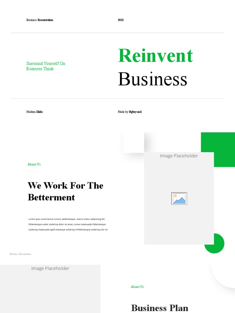 Reinvent Presentation | PDF | Communication | Business Process