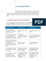 Comparatives and Superlatives