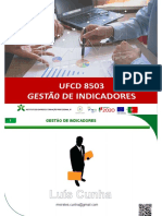UFCD 8503 Gestão de Indicadores MANUAL