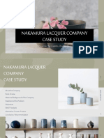 Nakamura Lacquer Company Case Study - Castillo, Charisse R.