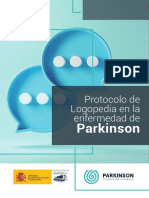 Protocolo de Logopedia en La Enfermedad De: Parkinson