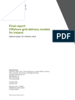 Offshore Grid Delivery Models For Ireland Options Paper