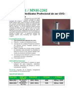 Purificator - Sterilizator Profesional de Aer UVC-LED
