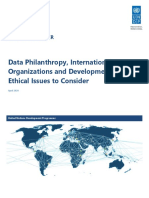 Undp-Gpn-Sdgi-Data Philanthropy International Organizations and Development Policy