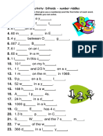 Fun Activity: Diltoids - Number Riddles