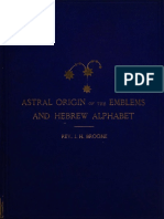 The Astral Origin of The Emblems, The Zodiacal Signs - J H Broome (1881)